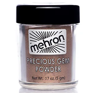 Mehron Makeup Precious Gem Powder (.17 ounce) (Bronzite) - Mehron Makeup Precious Gem Powder Bronzite