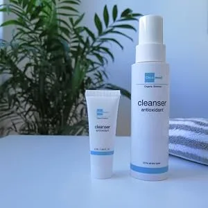 Face Foaming Gel Cleanser pH Balancing Cicamed Organic Science - travel size