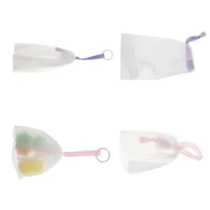 Didiseaon Shower Net Bag Mesh Network Grid Polyester - product information 6