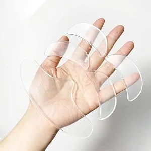 Reusable Silicone Patches for Under Eye Face and Forehead Wrinkles 5-in-1 Smooth Wrinkle Patch - Reusable Anti Wrinkle Patches Set 100% Medical Grade Face Silicone 5 Pads Reduce Smooth Wrinkles