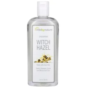 Mild By Nature Witch Hazel Alcohol-Free Unscented 12 fl oz (355 ml) - Mild By Nature Witch Hazel Unscented