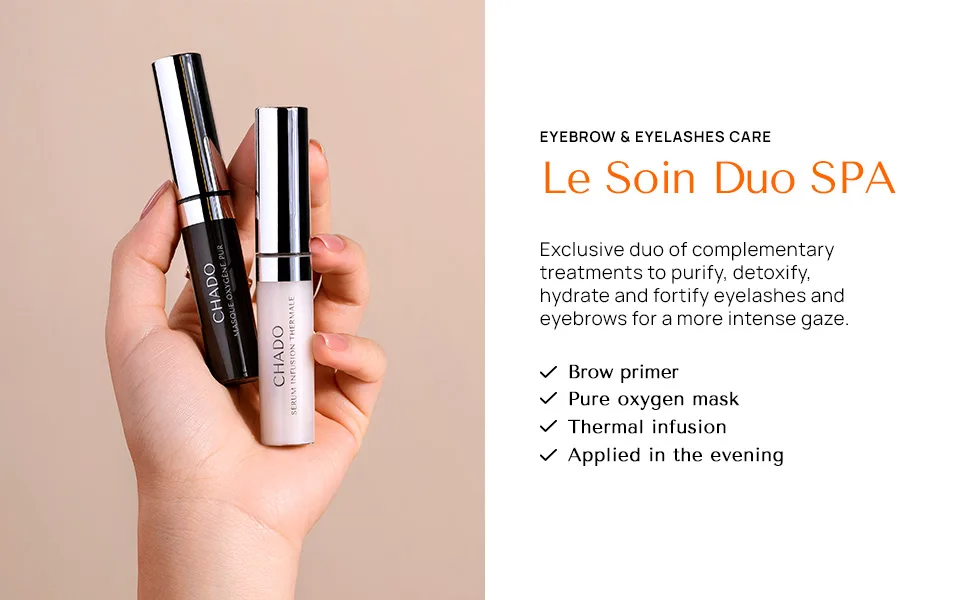 CHADO Le Soin Duo Spa 2x6ml Lash & Brow Serum - Eyebrow and Eyelash Care