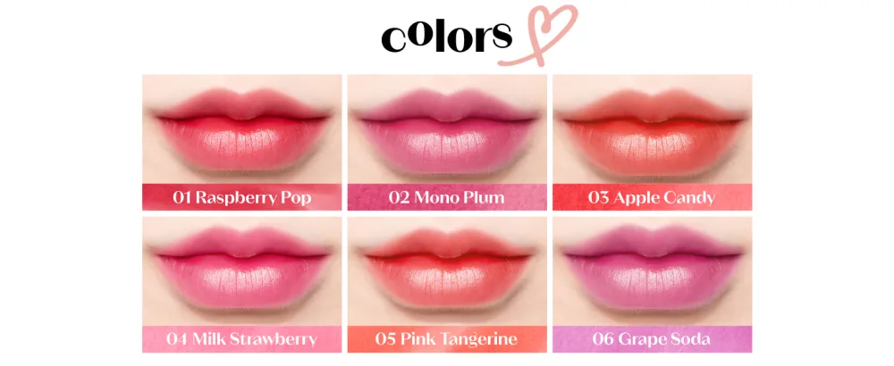 ETUDE Dear Darling Marker Tint #1 Raspberry Pop | Hydrating & Long Lasting Lip Stain | High Pigmented Lip Maker with Easy Drawing Tip | Korean Daily Lip Tint red - Dear Darling Marker Tint