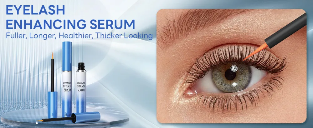 Eyelash Growth Serum Eyelash Serum Lashes Serum for Boost Lash Growth Serum Natural Advanced Formula for Longer Fuller and Thicker Lashes clear - Eyelash Enhance Serum