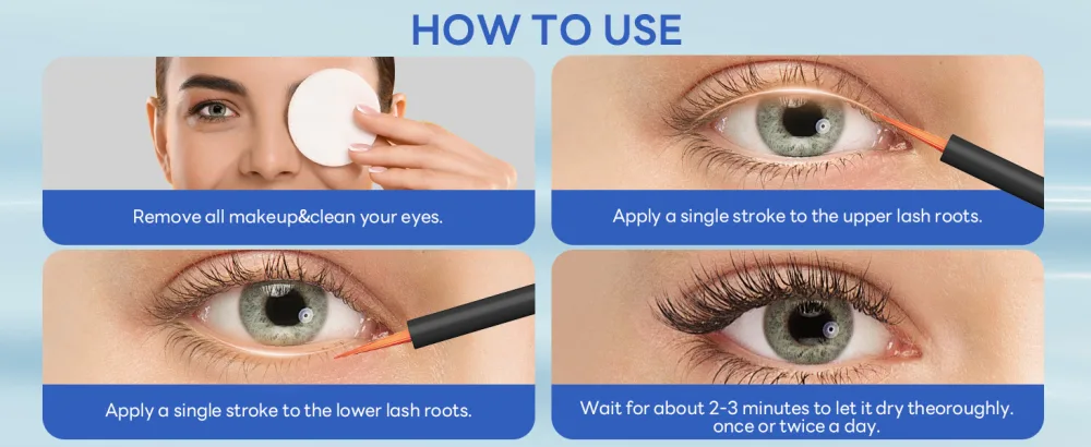 Eyelash Growth Serum Eyelash Serum Lashes Serum for Boost Lash Growth Serum Natural Advanced Formula for Longer Fuller and Thicker Lashes clear - Eyelash Growth Serum