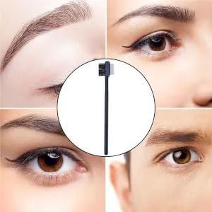 Eyebrow Comb Eyebrow Brush Makeup Brush Eyelash Brush Beauty Brush Eyelash Comb Wooden Handle - product information 1