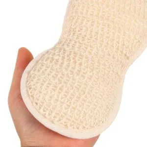MERRYHAPY Cotton Linen Bath Towel Bathing Sponge Bath Scrubbing Sponge Bath Scrubber Bathing Scrubber Bath Brush Shower Scrubber Bathing Exfoliating Scrubber Bath Exfoliating Sponge - product information 5