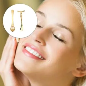 1 Set Eye Roller Head T-bar Set Eye Eye Rub on Transfers for Crafts Face Eye Stick Wrinkle Eye Roller Stick The Face - product information 3