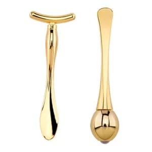1 Set Eye Roller Head T-bar Set Eye Eye Rub on Transfers for Crafts Face Eye Stick Wrinkle Eye Roller Stick The Face - product information 4