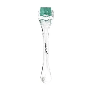 Koi Beauty Professional Derma Roller 200 Real Individual Titanium Microneedle Roller Microneedling Roller Micro Needle Roller for Men Women 0.5 - product information 1