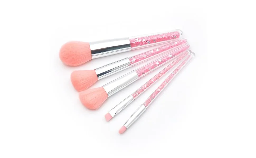 5 Set Makeup Brush for Woman Cosmetics Brush Professional Makeup Brush Powder Brush 16x3cm Pink - product information 3