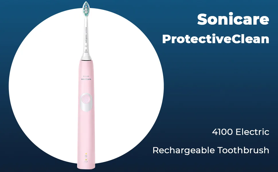 Philips Sonicare Electric Toothbrush Power Toothbrush Electric Toothbrush Rechargeable Electric Toothbrush with Pressure Sensor Dark Gray - sonicare toothbrush