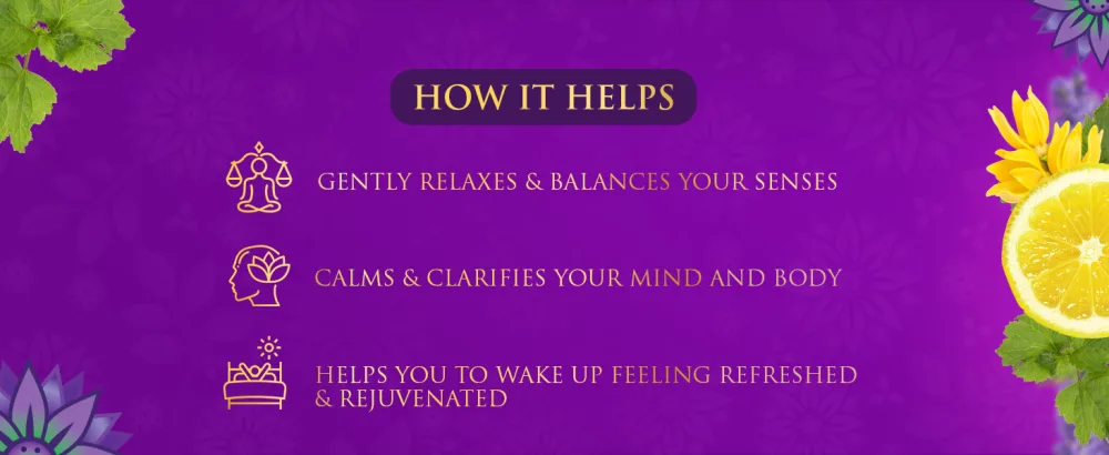 SPA CEYLON Sleep Wellness Trio Set | Restful Spa Essentials for Nourished Skin | Natural Ingredients | Ayurvedic - how it helps