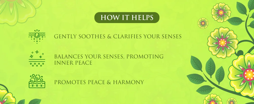 SPA CEYLON PEACE Home Spa Set Ayurvedic Pampering Kit | Calming and Relaxing the Senses | Ayurveda | Spa Gifts - gifting
