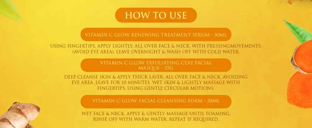 SPA CEYLON TRUE TURMERIC - FACE CARE ESSENTIALS SET | Spa Gift for Wellness | Face Care Essentials Set with Beauty Ritual | Body Care - FACE CARE ESSENTIALS SET