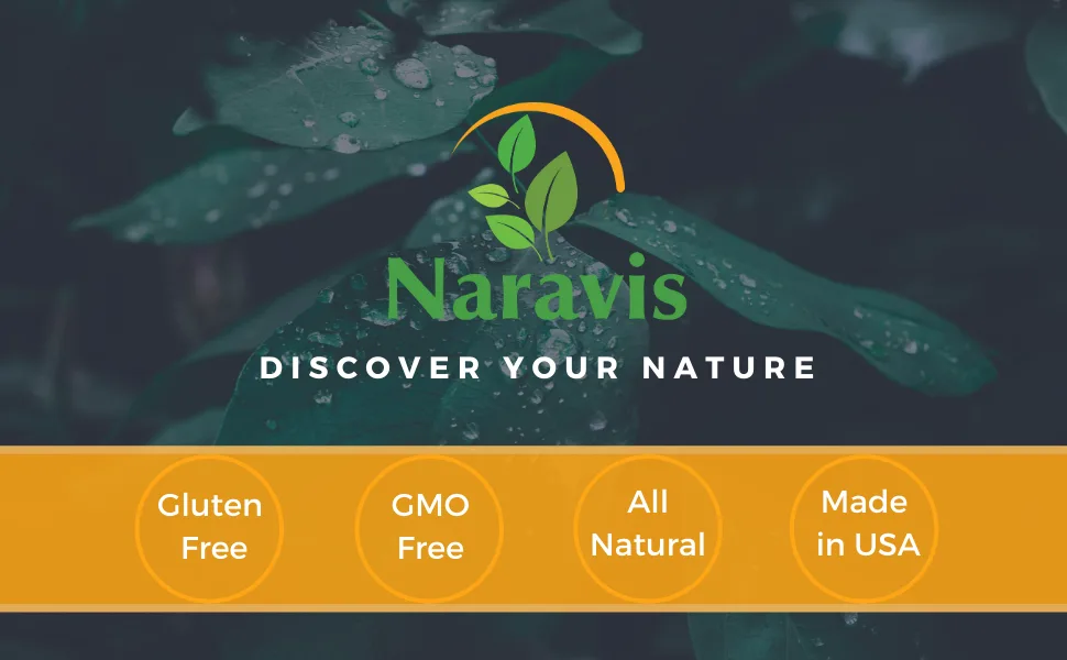 Naravis Olive Leaf Extract - 750mg - 120 Veggie Capsules - 20% Oleuropein - Non-GMO - Immune Support - Cardiovascular Health - Antioxidant Supplement - Discover Your Nature