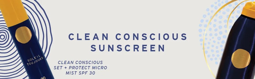 Soleil Toujours Clean Conscious Set + Protect Micro Mist SPF 30 - Soleil Toujours Clean conscious sunscreen
