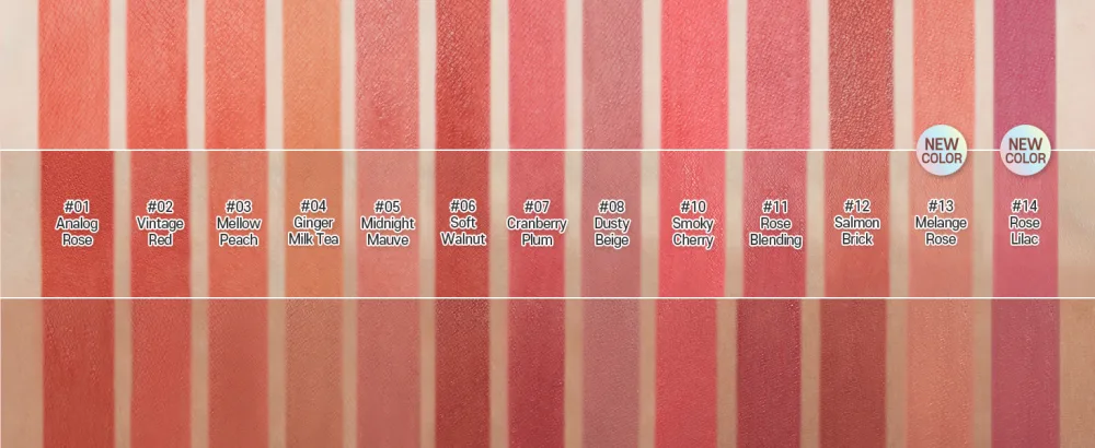 ETUDE Fixing Tint #06 Soft Walnut (23AD) | Long Lasting High Pigmented Liquid Lipstick | Waterproof Lightweight Matte Finish Lip Stain | Full Coverage - COLOR SYSTEM