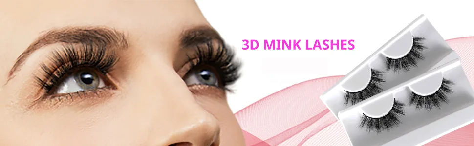 3D Mink False Eyelashes Halloween Christmas Theme False Fluffy lashes Eyelashes 17mm Dramatic Round Look Reusable Cruelty Free Natural Look Handmade 1 Pair - 3D mink lashes