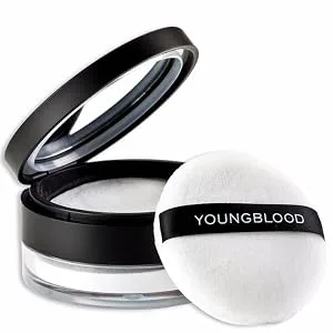 Youngblood Loose Mineral Rice Setting Powder Light | Vegan Cruelty-Free Paraben-Free - rice pressed face powder setting foundation translucent makeup blurring finishing definition primer