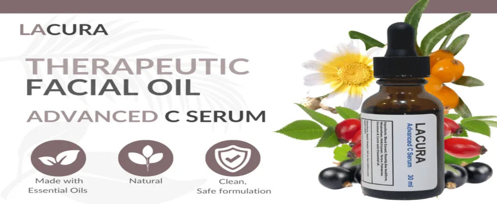 LaCura Advanced C Serum - Lacura essential oil advanced c serum serum advanced c therapeutic facial oil