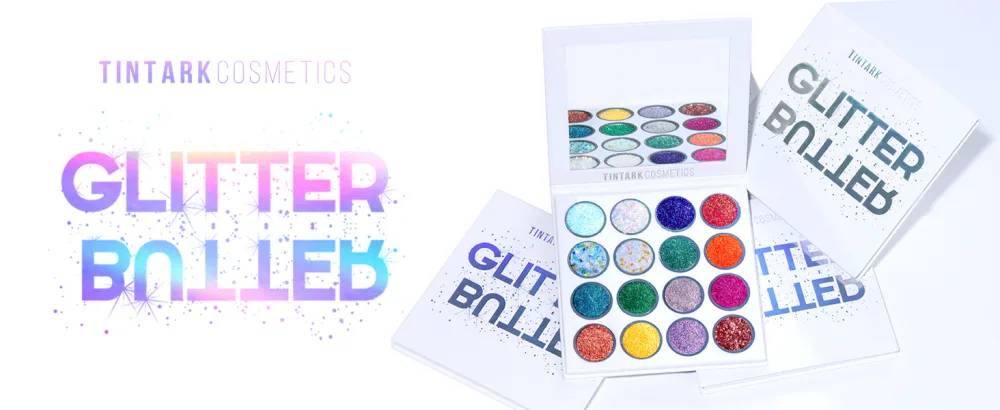 Glitter Butter Sparkle Eyeshadow Palette 16 Colorful Holographic Multichrome Iridescent Chameleon Makeup Palette Shimmer Highlighter Metallic Eye Shadow Rainbow Eyeshadow Pallets - eyeshadow