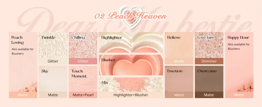 Peripera ALL TAKE MOOD LIKE PALETTE (01 PRESTIGE PINK (PERITAGE)) - eye shadow