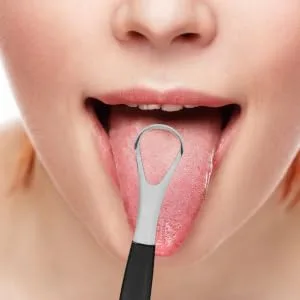 1 Set Scraper Spoon Oral Cleaning Tools Coating Tounge Scraper Stainless Steel Portable Accessories - product information 5