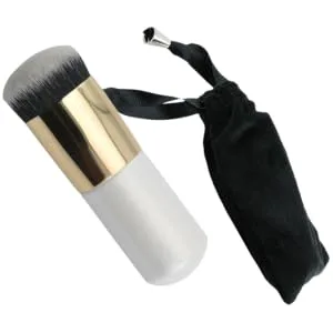 Powder Foundation Brush Cosmetic Applicator Make up Brush Dense Foundation Brush Makeup Tool Makeup Brush Foundation Applicator Travel Artificial Fiber Cosmetics Portable - product information 2