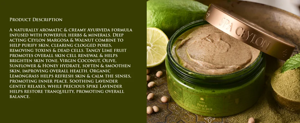 SPA CEYLON Peace - Body Scrub - PRODUCT