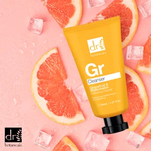 Dr Botanicals Grapefruit & Watermelon Anti-oxidant Rich Superfood Refreshing Cleanser (60ml Jar) - Grapefruit