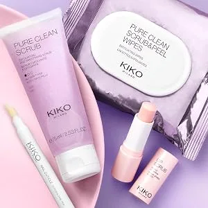 KIKO MILANO - Pure Clean Micellar Gel Micellar makeup removal gel for cleansing your face eye contours and lips - Scrub&Peel