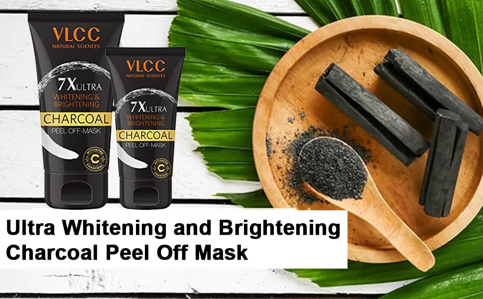 VLCC 7X Ultra Charcoal Peel Off Mask(100gm) - VLCC