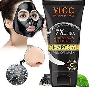 VLCC 7X Ultra Charcoal Peel Off Mask(100gm) - VLCC