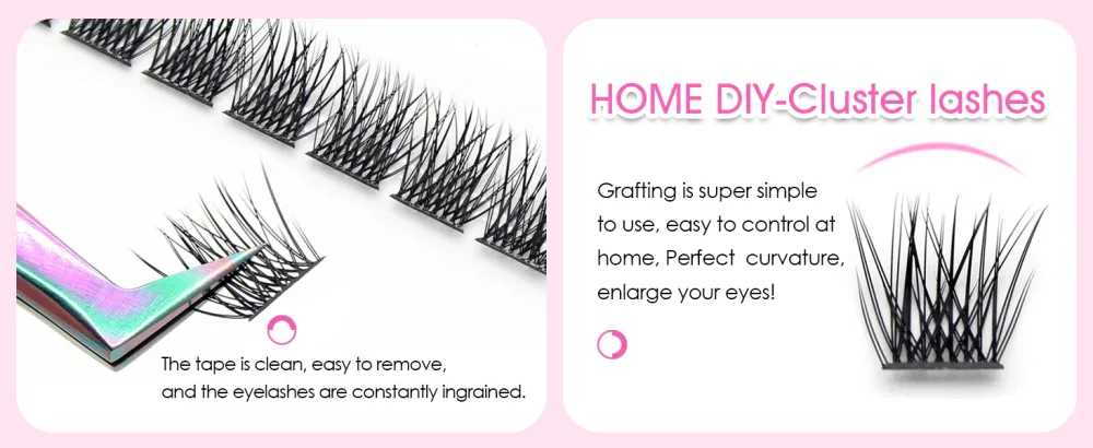 Lash Clusters Self-Application DIY Lashes Individual Lashes 3D Effect Segmented Lashes Natural Soft Wispy False Eyelashes BY YUANZHIJIE(style-81-0.07-C-MIX) 81 0.07-C-MIX - lashes
