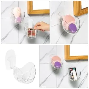 Beauty Egg Drying Rack Beauty Sponge Holder Makeup Sponge Holder Makeup Sponge Rack Makeup Sponge Organizer Cosmetic Accessory Egg Powder Puff Rack Makeup Sponge Holder - product information 5