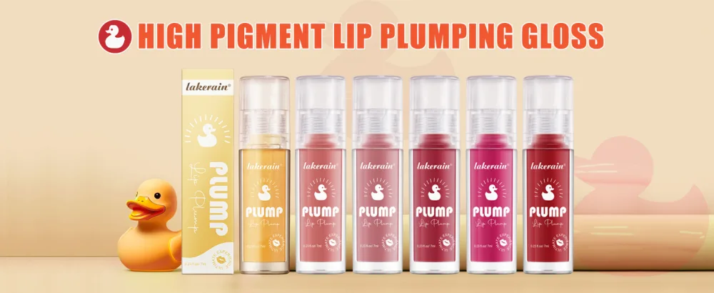 NICEFACE High-Pigment Lip Plumping Gloss Hydrating & Moisturizing Lip Balm with Long-Lasting High-Shine Natural Tinted Formula for Fuller Lips (Cherry) #6 Cherry - High-Pigment Lip Plumping Gloss