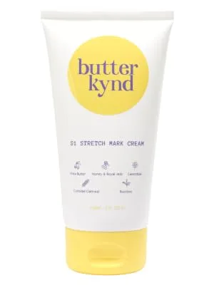 S1 Stretch Mark Cream 150ml / 5oz Lightweight Pregnancy Stretch Mark Cream - Butterkynd