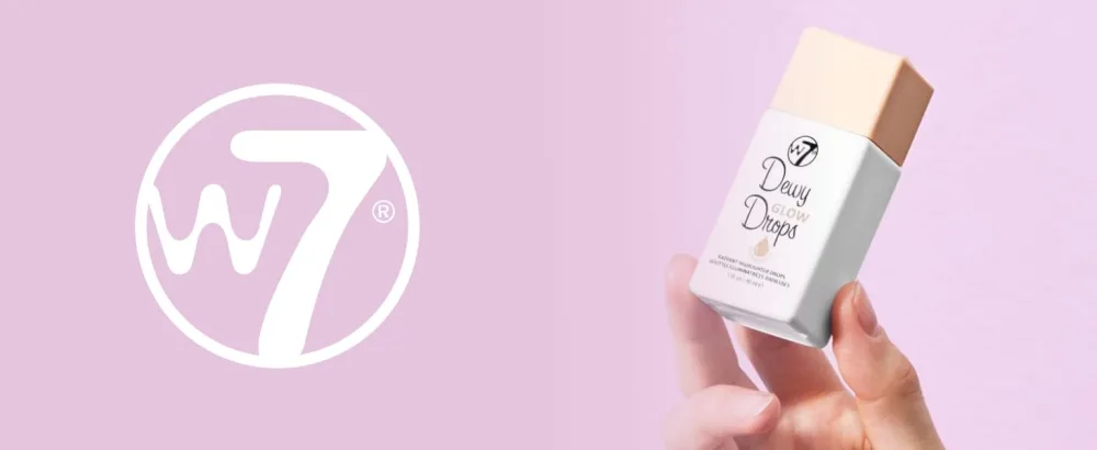 W7 Dewy Glow Drops - Liquid Highlighter Drops For Glowing Skin & A Radiant Finish - product information 1