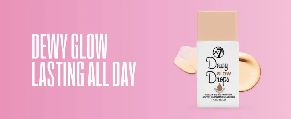 W7 Dewy Glow Drops - Liquid Highlighter Drops For Glowing Skin & A Radiant Finish - product information 4