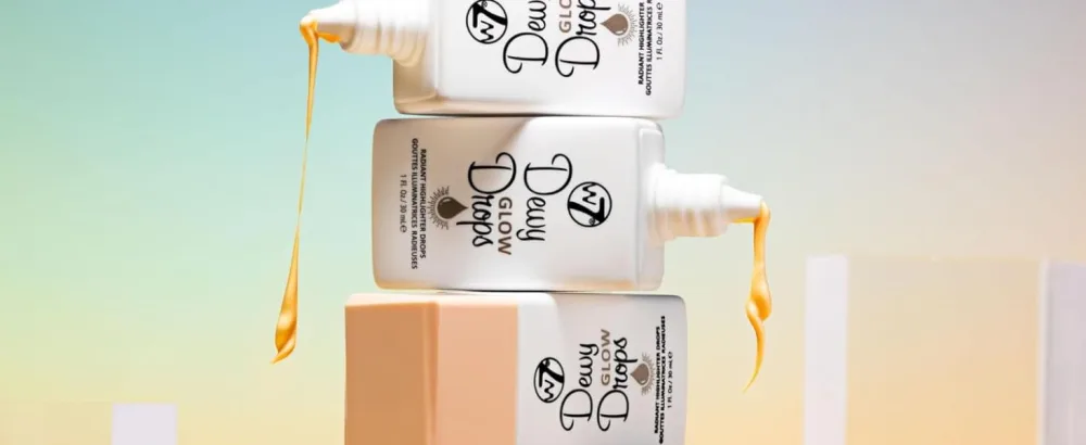 W7 Dewy Glow Drops - Liquid Highlighter Drops For Glowing Skin & A Radiant Finish - product information 5