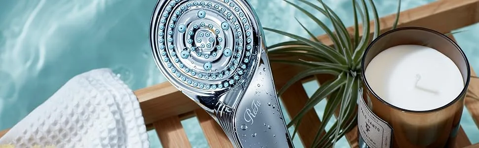 ReFa Fine Bubble S Handheld Shower Head Four Spray Patterns Mist with Ultrafine Bubbles & Microbubbles Double the cleansing capability Without Hose - Shower head with Ultrafine Bubbles & Micro Bubbles