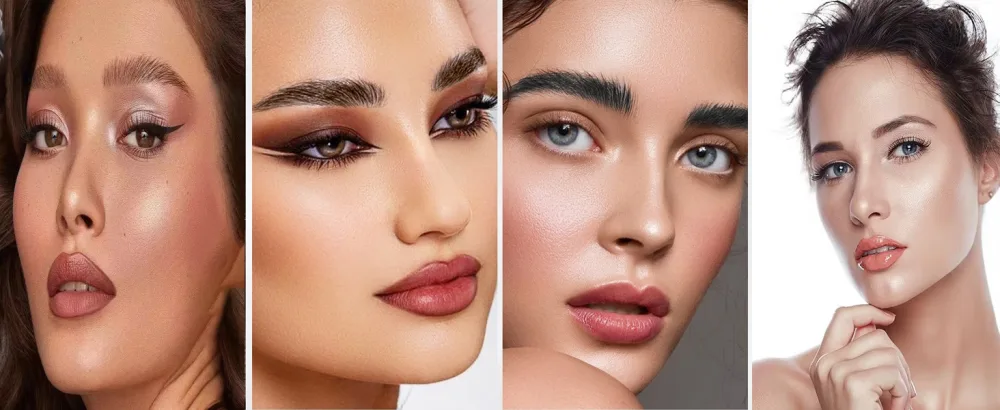 Brown Eyebrow Liquid Pencil with Two Tipped Micro-Fork Waterproof & Smudge Proof Liquid Eyeliner Felt Tip Applicator High Pigmented Liner Long-Lasting Quick Drying for Women 01 Brown #01 Brown - Brown Eyebrow Liquid eyeliner Pencil with Two Tipped Micro-Fork, Waterproof Long-Lasting
