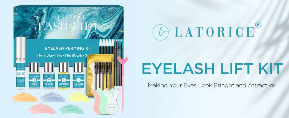 Lash Lift Kit for Eyelash Lamination: Natural Lash Curling & Lifting - Salon Quality at Home - Brow Lamination Kit