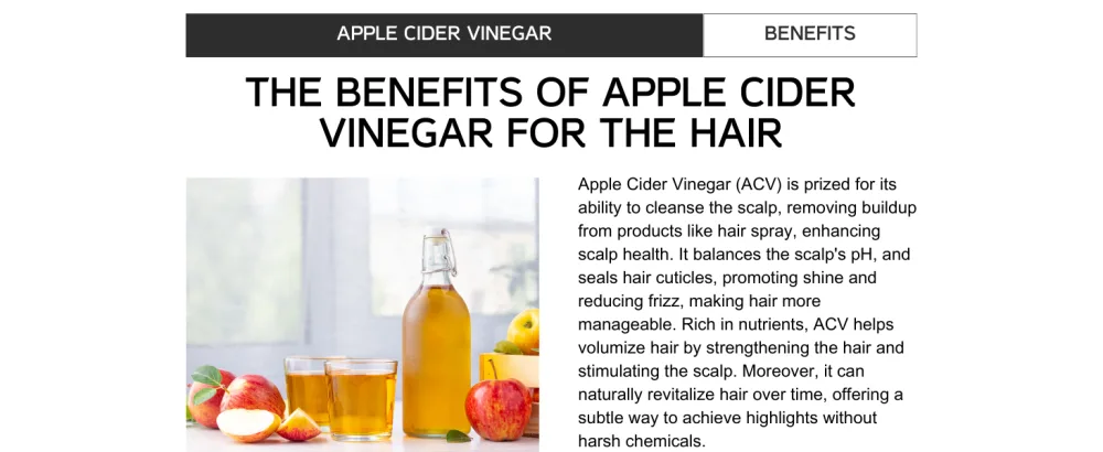 Apple Cider Vinegar Hair Mask 8 Fl Oz - Support Smoothness Strength & Shine - Fight Itchy Scalp and Soften Strands - Deep Hydration - restorative and silkening formula