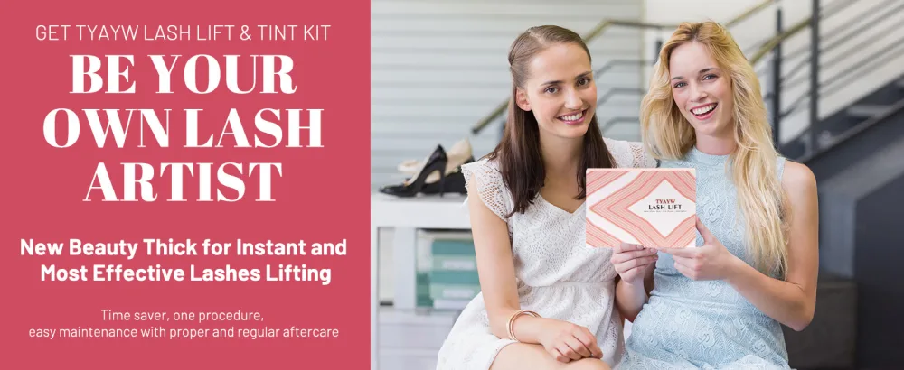 Lash Lift and Black Kit Eyelash & Brow Perm Kit 3 IN 1 Quick Lifting & Voluminous Coloring Professional Salon Eyelash Perm Kit with Complete Tools for Newbies & Pros Lasts for 6-8 Weeks - eyelash tint
