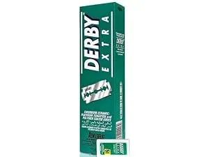 400 "Derby Premium" Single Edge Razor Blades for straight razor - product information 4