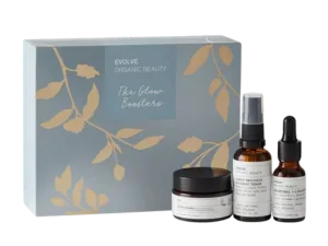 Evolve Organic Beauty - Natural Blue Velvet Ceramide Serum | Small Batch Vegan Clean Beauty (1 fl oz | 30 ml) - The Glow Boosters 3-Step Routine