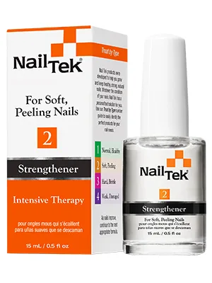 Nail Tek Intensive Therapy 2, Nail Strengthener for Soft and Peeling Nails, 0.5 oz x 1-Pack 0.5 Fl Oz (Pack of 1) Intensive Therapy 2 - Nail Tek Intensive Therapy 2, Nail Strengthener for Soft and Peeling Nails, Thickens Nails