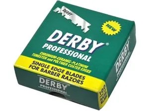 100 "Derby Premium" Single Edge Razor Blades for straight razor - product information 3